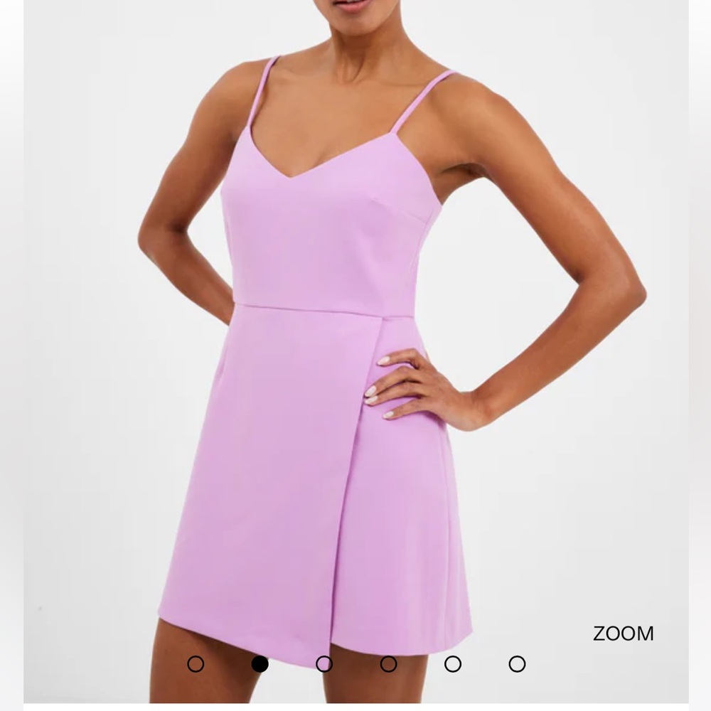 French Connection Whisper V Neck Dress Size 6